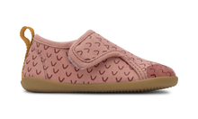 Zapatos barefoot I Walk Indie Rosa Wings para niña de BOBUX ESPAÑA Y PORTUGAL, con diseño rosa y detalles de alas.
