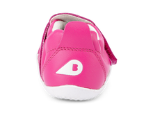 Calzado respetuoso Xplorer Go Fucsia para bebés con suela antideslizante y diseño cómodo para los primeros pasos.