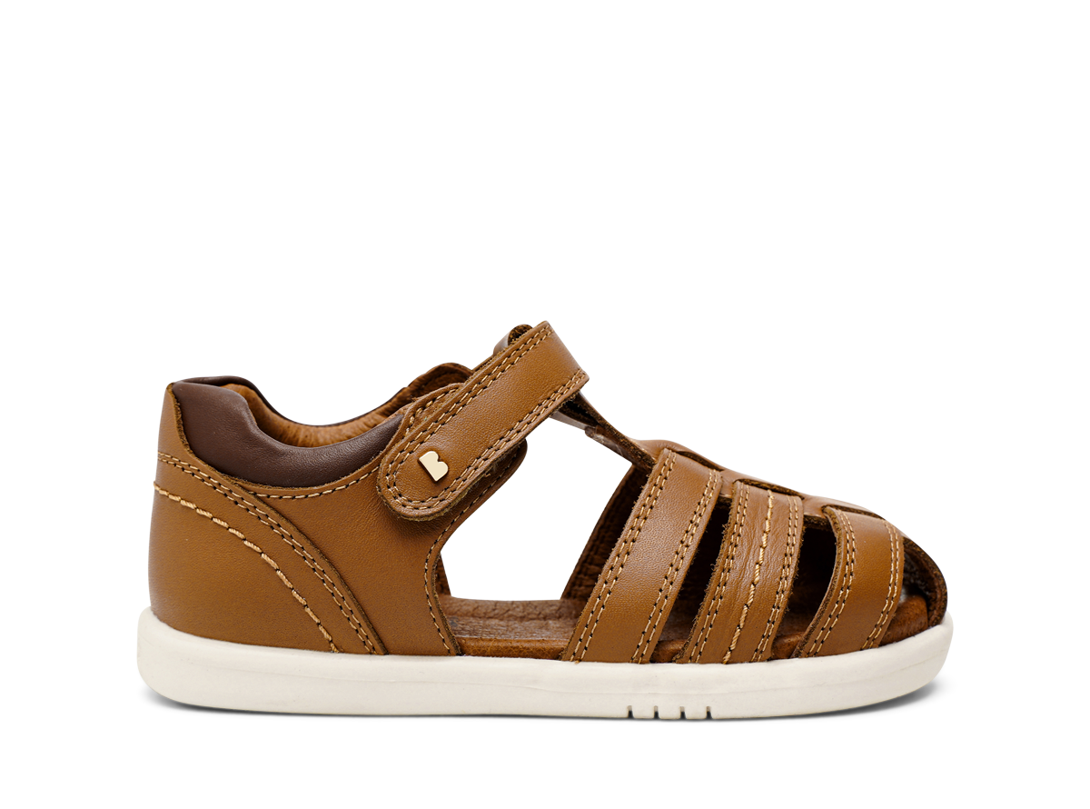 Sandalia Barefoot I-Walk Roam Caramelo + Toffee para Niño