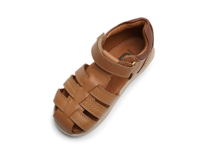 Sandalia Barefoot I-Walk Roam Caramelo + Toffee para Niño