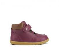 Zapatos barefoot I Walk Timber Boysenberry para niña de BOBUX ESPAÑA Y PORTUGAL, calzado cómodo y flexible con diseño en boysenberry.