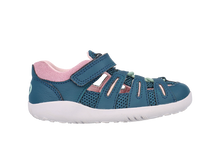 Calzado Respetuoso Step Up Summit Tidal Teal + Pink Diamond Soleada para los Primeros Pasos de tu Bebé