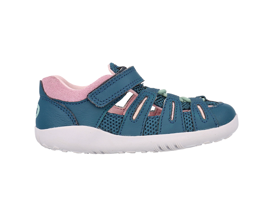 Calzado Respetuoso Step Up Summit Tidal Teal + Pink Diamond Soleada para los Primeros Pasos de tu Bebé