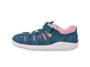 Calzado Respetuoso Step Up Summit Tidal Teal + Pink Diamond Soleada para los Primeros Pasos de tu Bebé