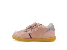 Calzado barefoot I-Walk Riley Dusk con Perla Plateada para niña, de la marca BOBUX ESPAÑA Y PORTUGAL, en color gris y plateado