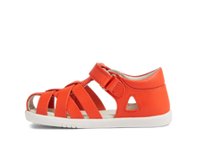 Sandalias barefoot I Walk Tropicana II Tangerine para niña, con suela flexible y diseño cómodo, marca Bobux España y Portugal.