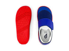 Zapatos deportivos barefoot I Walk Dimensión III para niño en color arándano y blanco, de BOBUX ESPAÑA Y PORTUGAL.