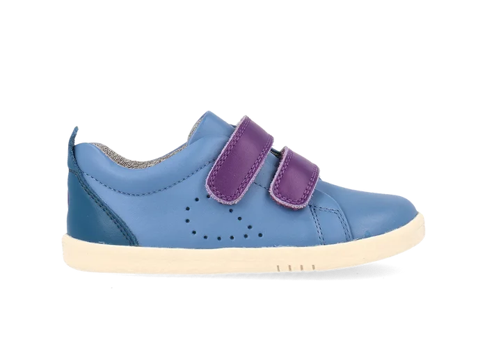 Calzado Barefoot I Walk Grass Court Combo Elemental Azul + Morado para Niña