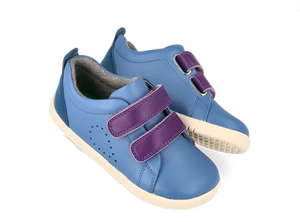 Calzado Barefoot I Walk Grass Court Combo Elemental Azul + Morado para Niña