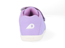 Zapatos barefoot I Walk Stitch Lila para niña de BOBUX ESPAÑA Y PORTUGAL, con diseño en color lila y suela flexible.