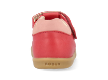 Sandalia barefoot I Walk Brújula Mineral en rojo y rosa para niña, con diseño cómodo y flexible de BOBUX ESPAÑA Y PORTUGAL.