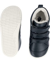 Bota Barefoot I Walk Hi Court Azul Marino para Niño