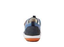 Zapatos barefoot I Walk Backspin Elemental Azul para niño, calzado BOBUX España y Portugal, con suela flexible y diseño cómodo.