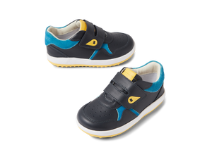 Calzado Barefoot I-Walk Baseline Navy + Azure Blue para Niño