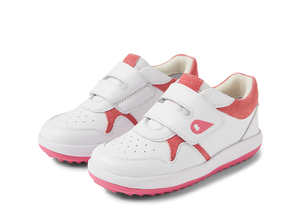 Calzado Barefoot I-Walk Baseline White + Pink Cyclemen para Niño