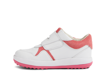 Calzado Barefoot I-Walk Baseline White + Pink Cyclemen para Niño