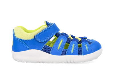 Calzado Respetuoso Step Up Summit Snorkel Blue Sunny Lime Soleada para los Primeros Pasos de tu Bebé