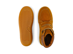 Bota Barefoot Kid+ Timber Mustard para Niño