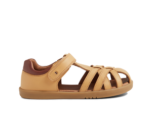 Sandalia Barefoot Kid+ Cross Jump Oak Buff para Niño