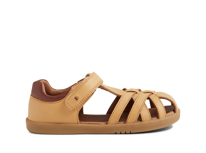 Sandalia Barefoot Kid+ Cross Jump Oak Buff para Niño