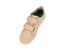 Calzado Barefoot Kid+ Grass Court Canvas Oat Milk para Niño