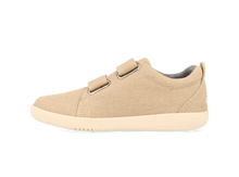 Calzado Barefoot Kid+ Grass Court Canvas Oat Milk para Niño