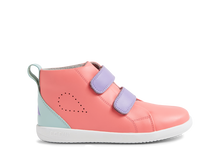 Bota Barefoot Kid+ Grass Court High Ocean Coral + Mauve Combo para Niña