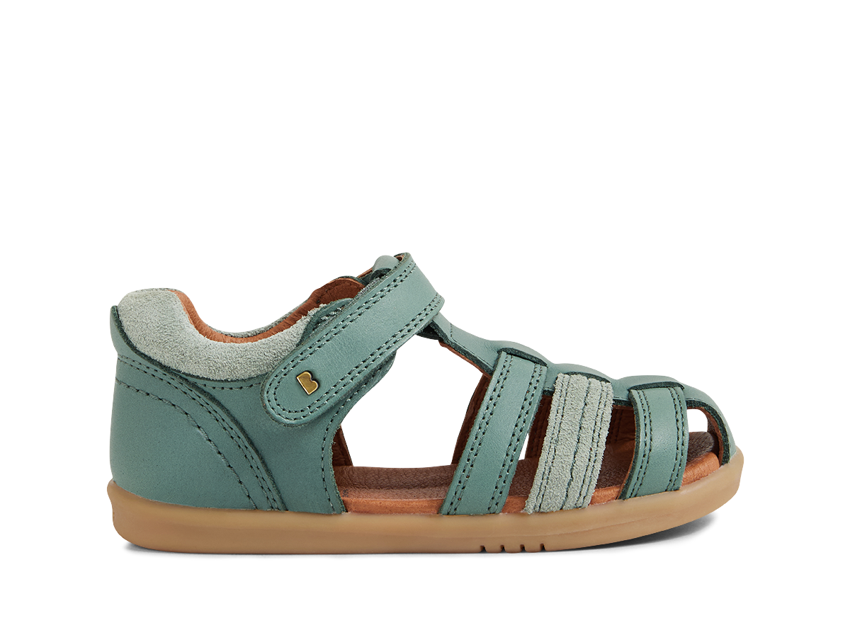 Sandalia Barefoot I-Walk Roam Iceberg Green para Niño