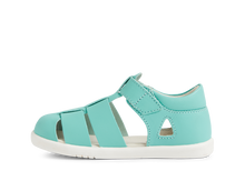 Sandalia barefoot I-Walk Tidal Pool Blue para niño de BOBUX, con diseño cómodo y suela flexible, en color azul.