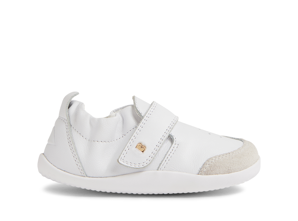 Calzado Respetuoso Xplorer Ripple Blanco para los Primeros Pasos de tu Bebé