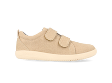 Calzado Barefoot Kid+ Grass Court Canvas Oat Milk para Niño