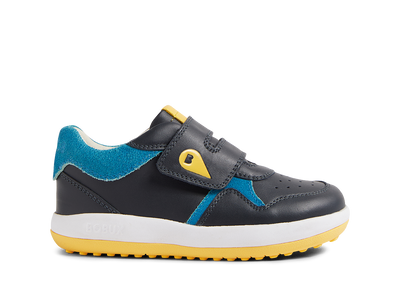 Calzado Barefoot I-Walk Baseline Navy + Azure Blue para Niño