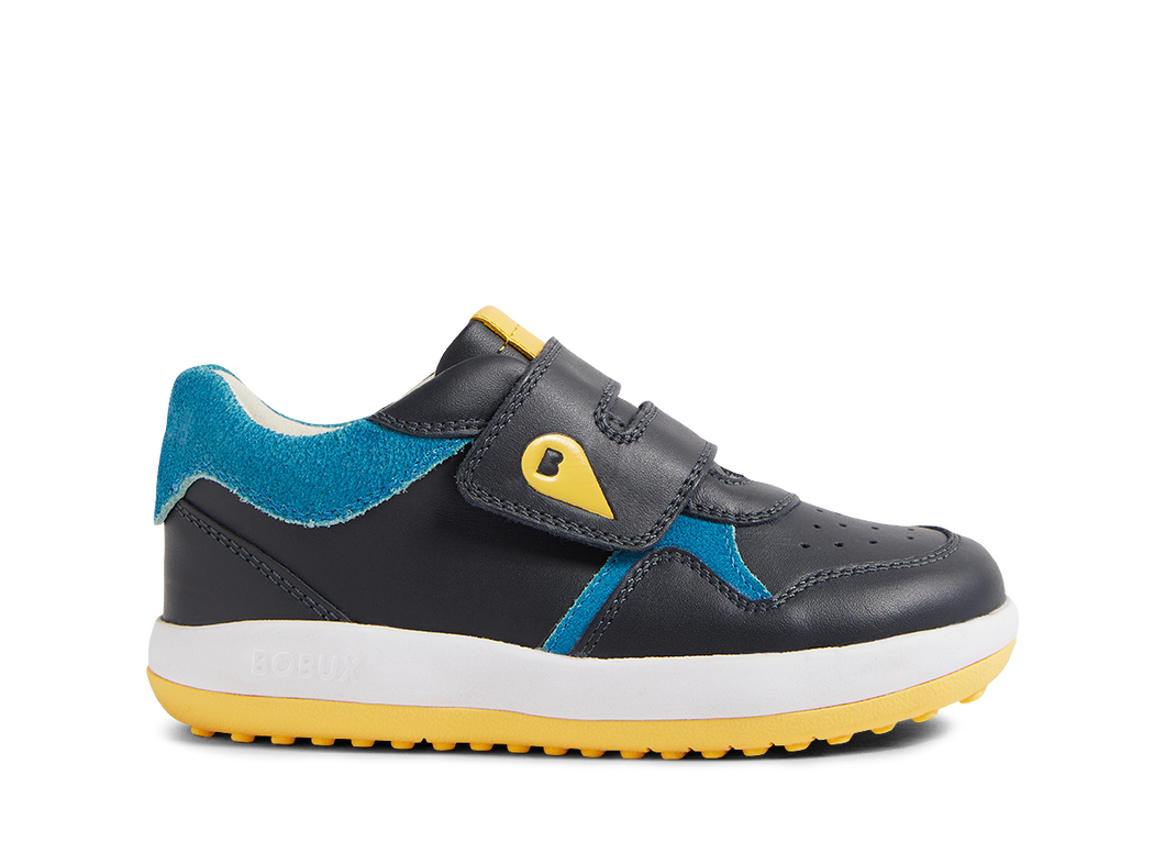 Calzado Barefoot I-Walk Baseline Navy + Azure Blue para Niño