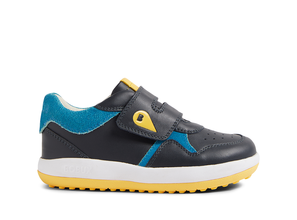 Calzado Barefoot I-Walk Baseline Navy + Azure Blue para Niño