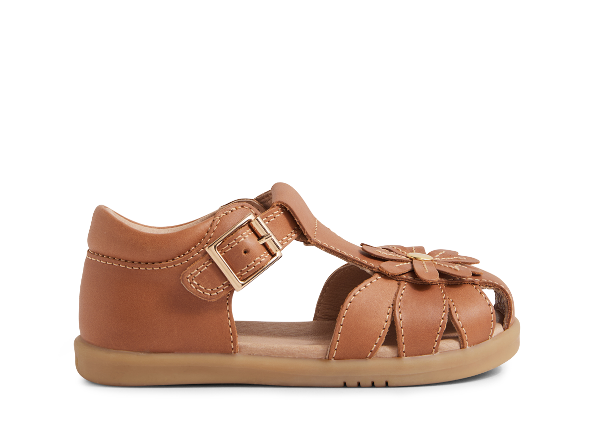 Sandalia Barefoot I-Walk Petal Caramel para Niño