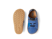 Calzado barefoot I-Walk Prime Olympian Blue de BOBUX ESPAÑA Y PORTUGAL, unisex, con suela flexible y diseño deportivo en color azul.