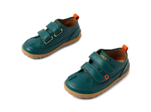 Calzado barefoot I-Walk Dawn Rainforest para niño de BOBUX ESPAÑA Y PORTUGAL, vista delantera en color rainforest.