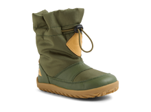 Calzado deportivo barefoot I-Walk Paden en bronce y verde para niño, con diseño cómodo de BOBUX ESPAÑA Y PORTUGAL.
