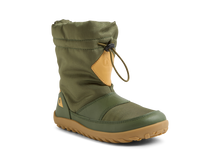 Calzado deportivo Barefoot Kid+ Paden en color bronce y verde para niños, de BOBUX ESPAÑA, con diseño cómodo y flexible.