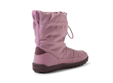 Zapatos deportivos barefoot Kid+ Paden lilas para niño de la marca Bobux España, calzado cómodo y flexible para niños.