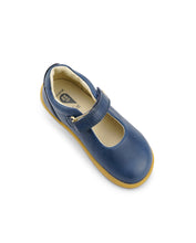 Mercedita para niño BOBUX I Walk Delight Midnight, calzado cómodo y ligero en color azul oscuro para niños.