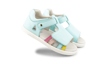 Calzado barefoot I-Walk Mirror Neblina y Anochecer Perla Arcoiris para niña, BOBUX, diseñado para comodidad y estilo natural.
