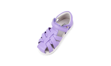 Sandalia barefoot I Walk Tropicana II para niña en color lila, de BOBUX ESPAÑA Y PORTUGAL, con diseño cómodo y elegante.