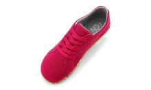 Zapatos barefoot para niña BOBUX Kid+ Seedling Berry, calzado ligero y flexible para niños pequeños, en color berry.