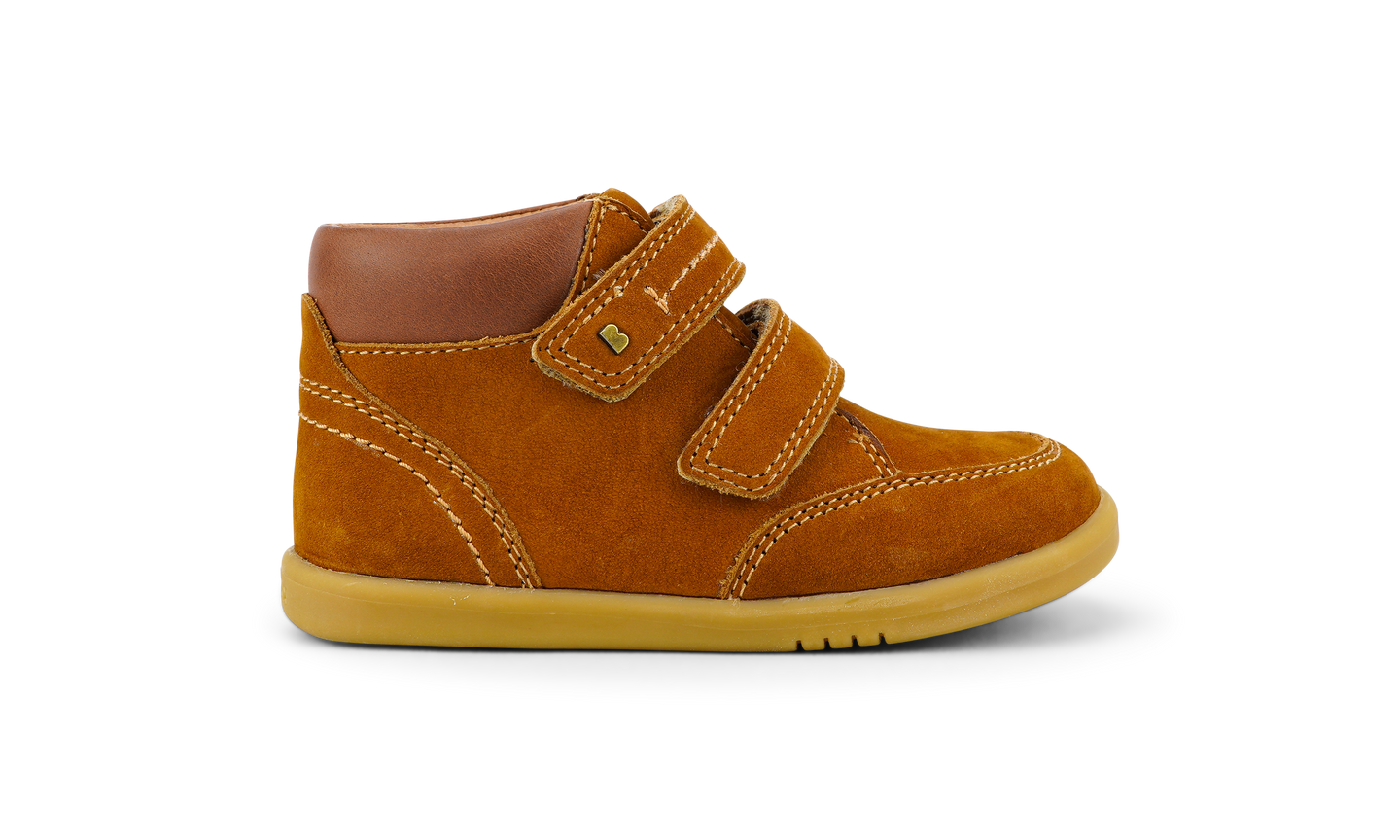 Bota Barefoot I-Walk Timber Mostaza para Niña