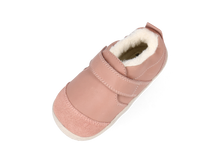 Calzado respetuoso Xplorer BOBUX para bebés, rosa, con detalles Marvel Ártica, ideales para los primeros pasos del bebé.