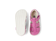 Sandalia barefoot I Walk Tidal Orchid para niño de la marca BOBUX ESPAÑA Y PORTUGAL, con diseño en color lila y suela flexible.