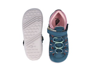 Sandalia Barefoot I Walk Summit Tidal Teal + Pink Diamond Multi para Niño