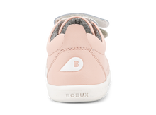 Calzado barefoot I Walk Grass Court Switch para niña en color plata metálica y blanco, de BOBUX ESPAÑA Y PORTUGAL.