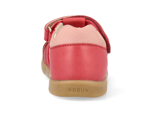 Sandalia Barefoot Kid+ Cross Jump Mineral Red + Rose para Niña